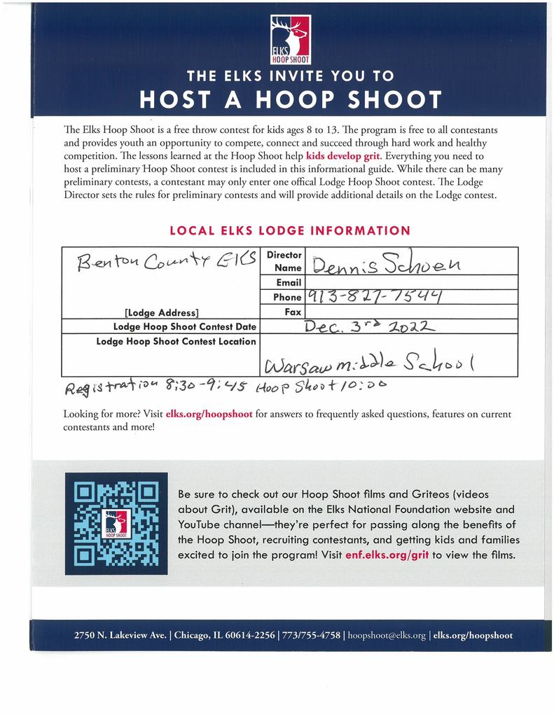 hoop shoot flyer